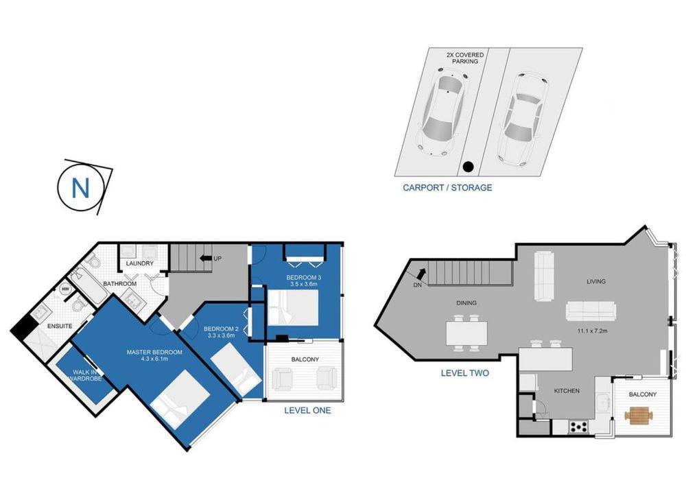 Apartament Split Level 125Sqm Sub Penthouse Auckland Zewnętrze zdjęcie